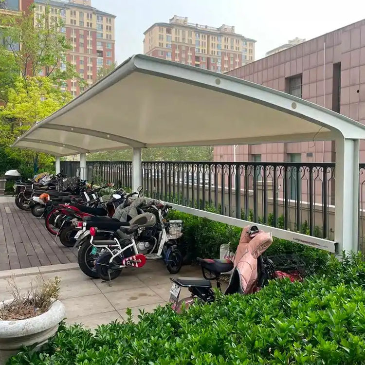 昌平区膜结构电动车棚